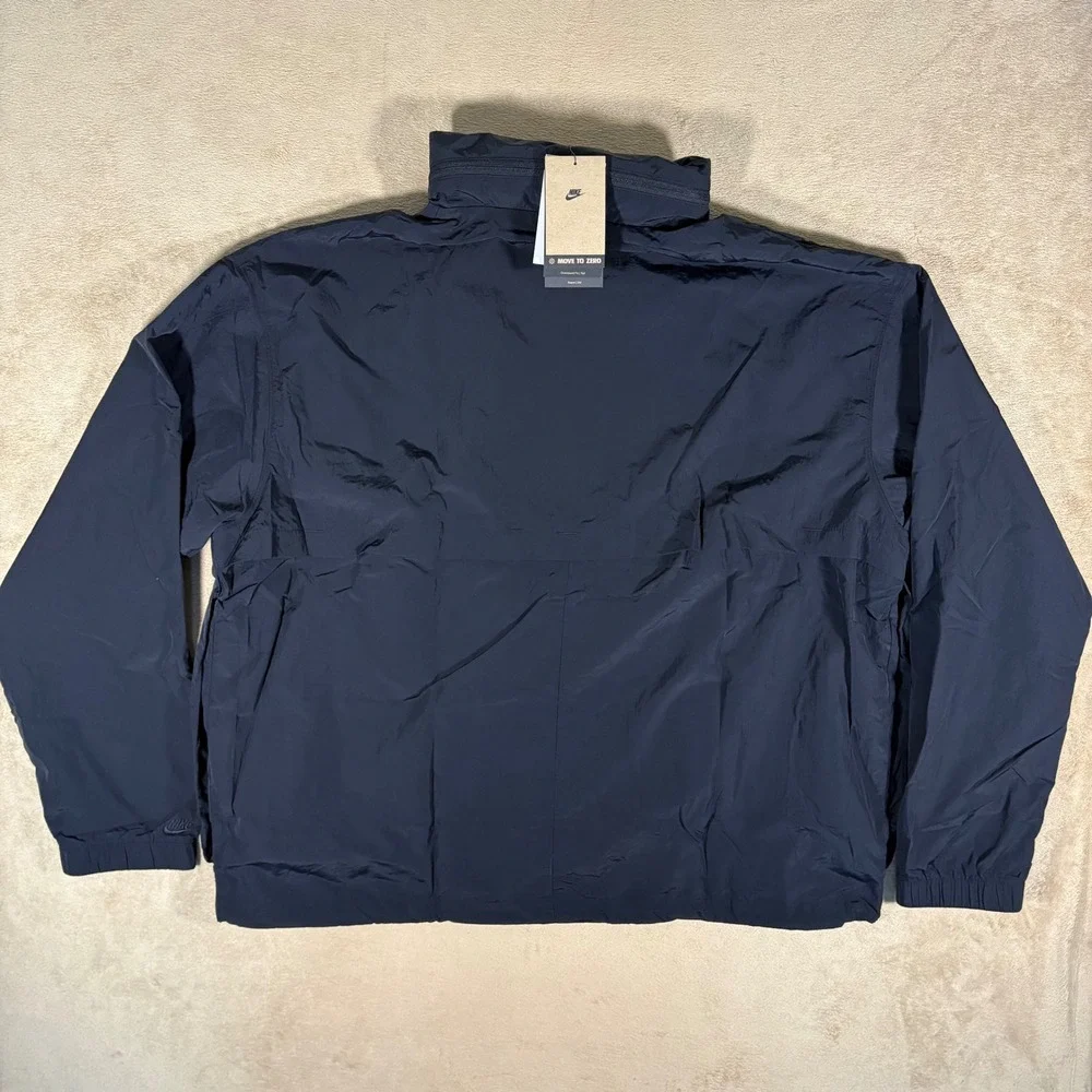 Nike Sportswear Tech Packable Hood Jacket Black Men's L-Tall FZ0714-010 $225‎